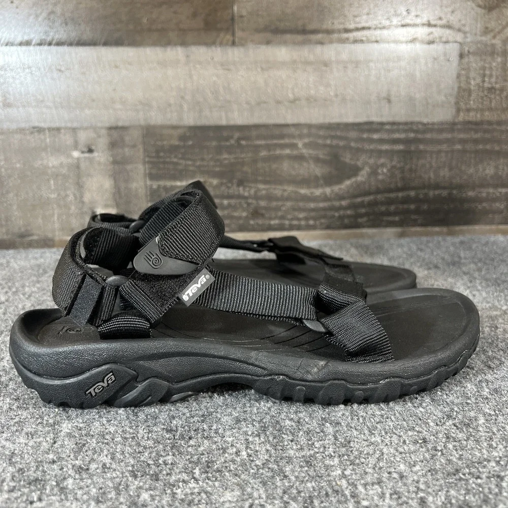Teva Hiking Sandals Hurricane Outdoor Shoes Black Men US 9 EU 42